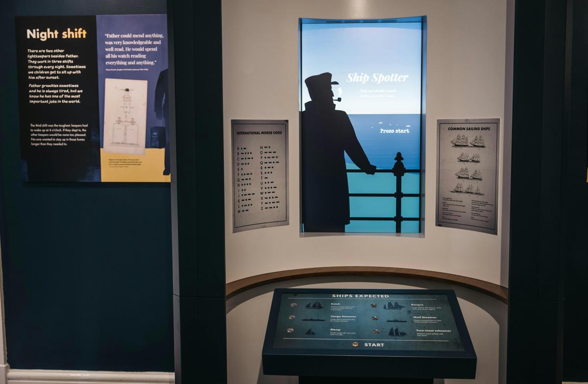 The Lightkeepers' Museum is an immersive and interactive experience.