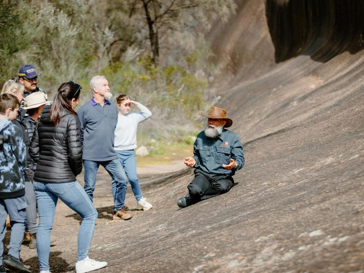 taking about the wave rock