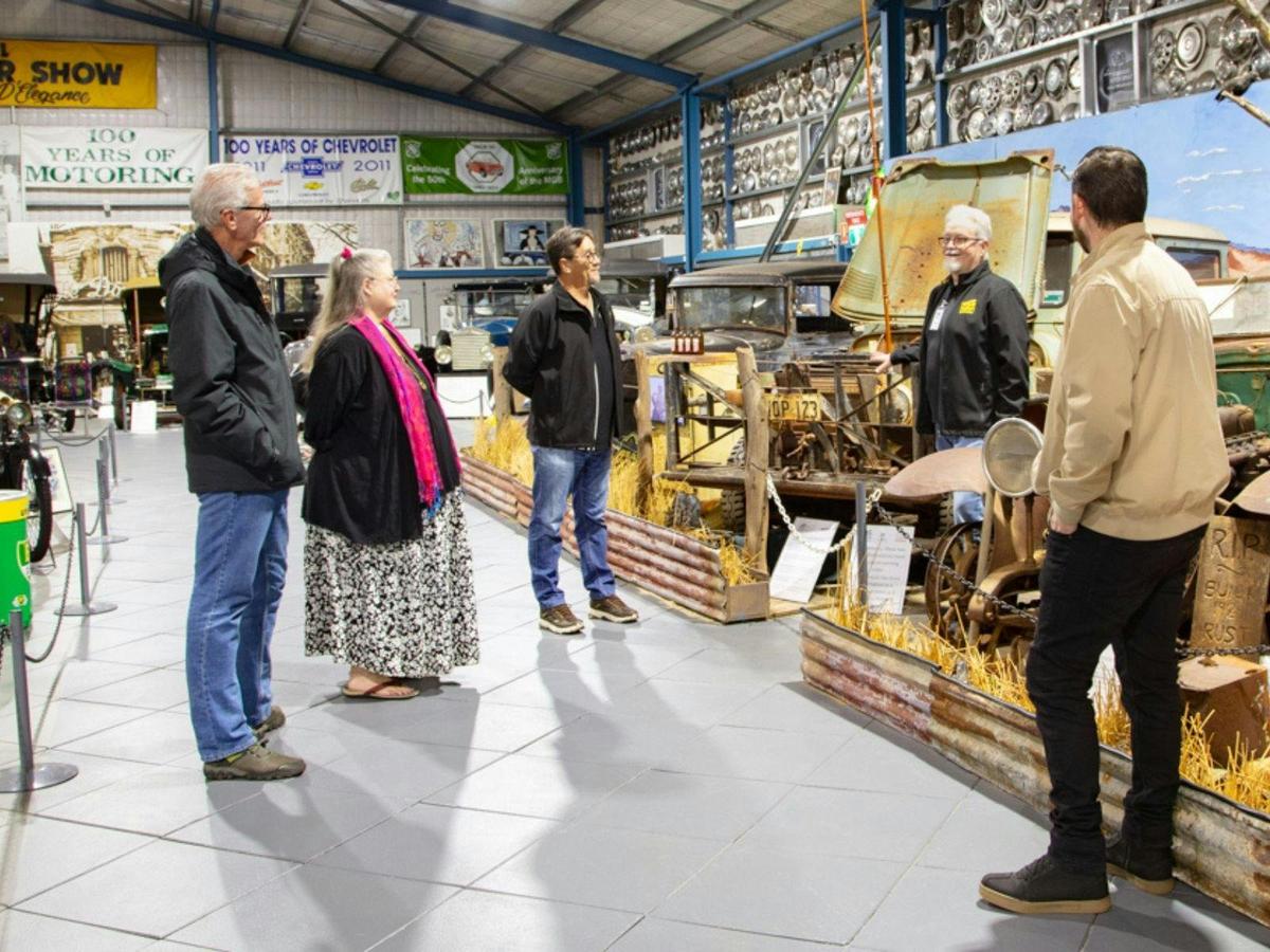 MMWA Volunteer leading a tour