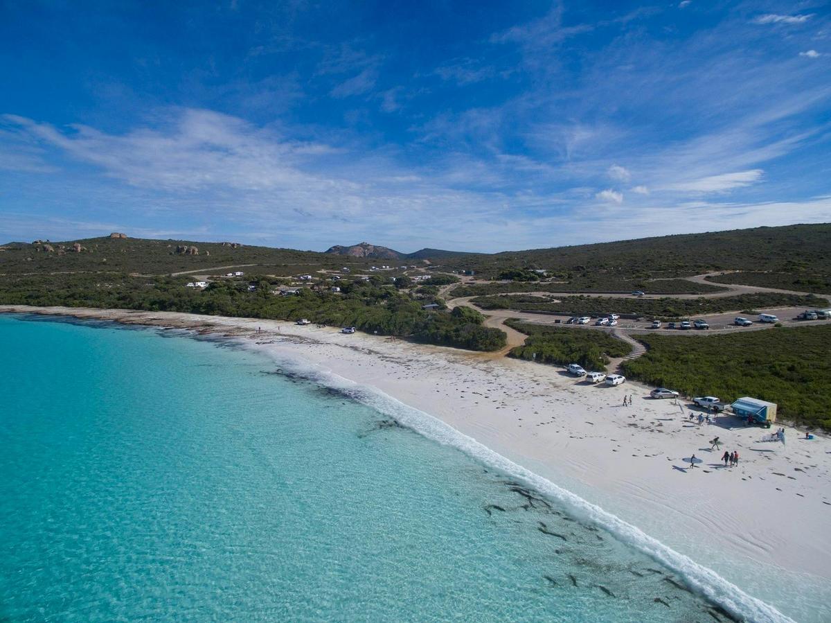 Lucky Bean Café at Lucky Bay, Cape Le Grand National Park