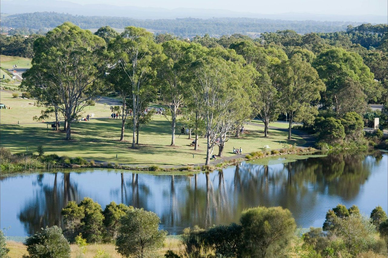 Lakeside at the Australian Botanic Garden