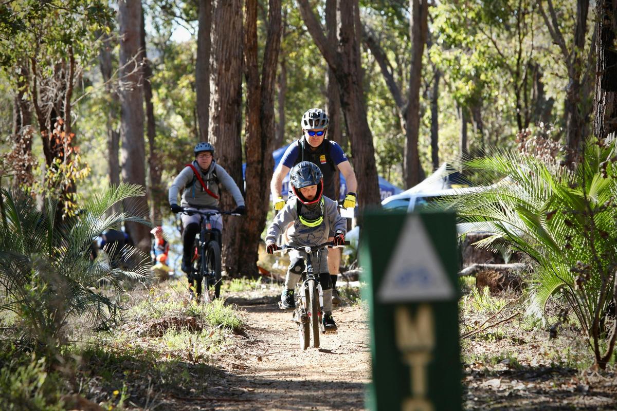 Lake Leschenaultia mountain  bike network
