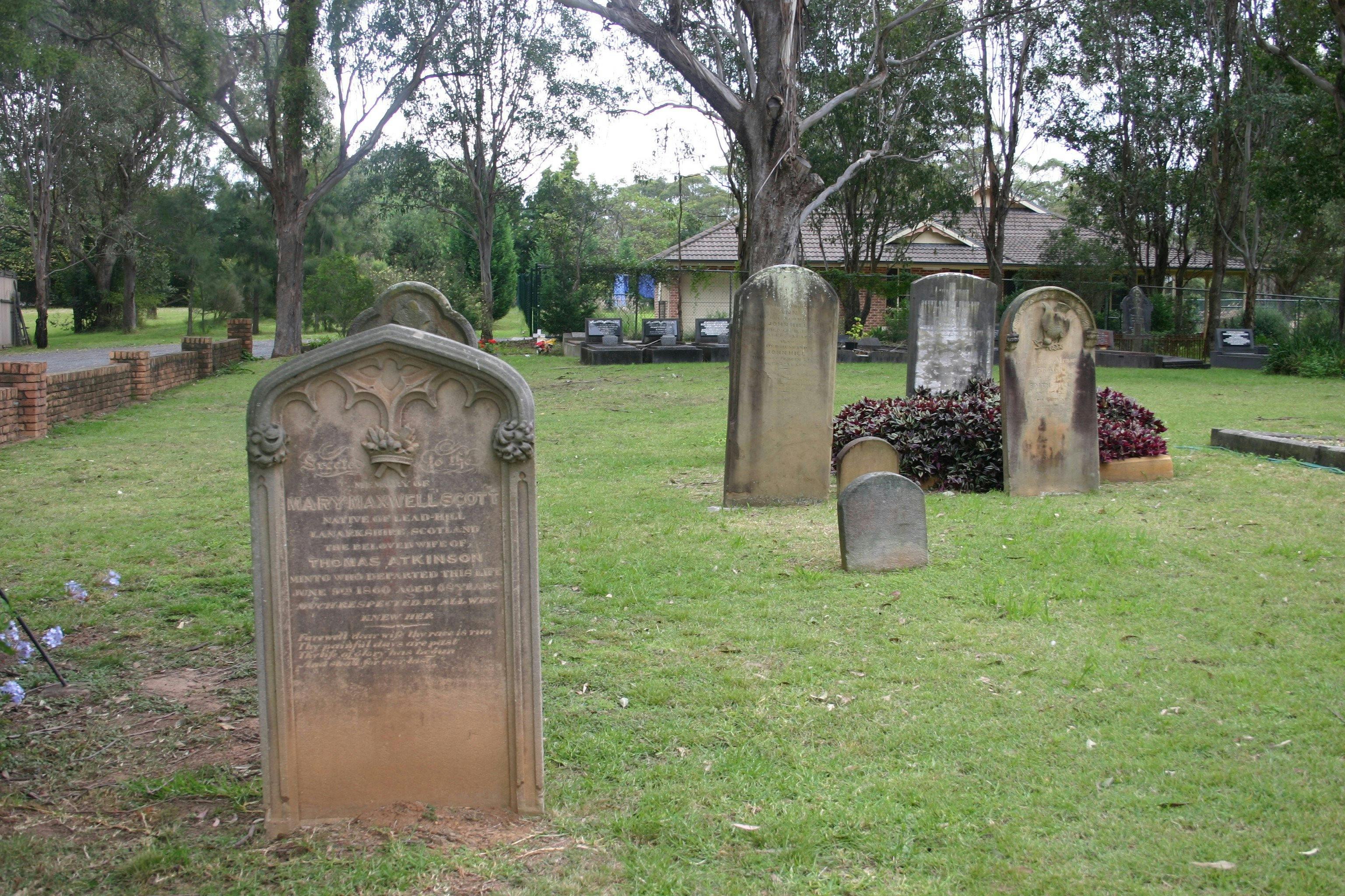 St Mary the Virgin Anglican Church graveyard