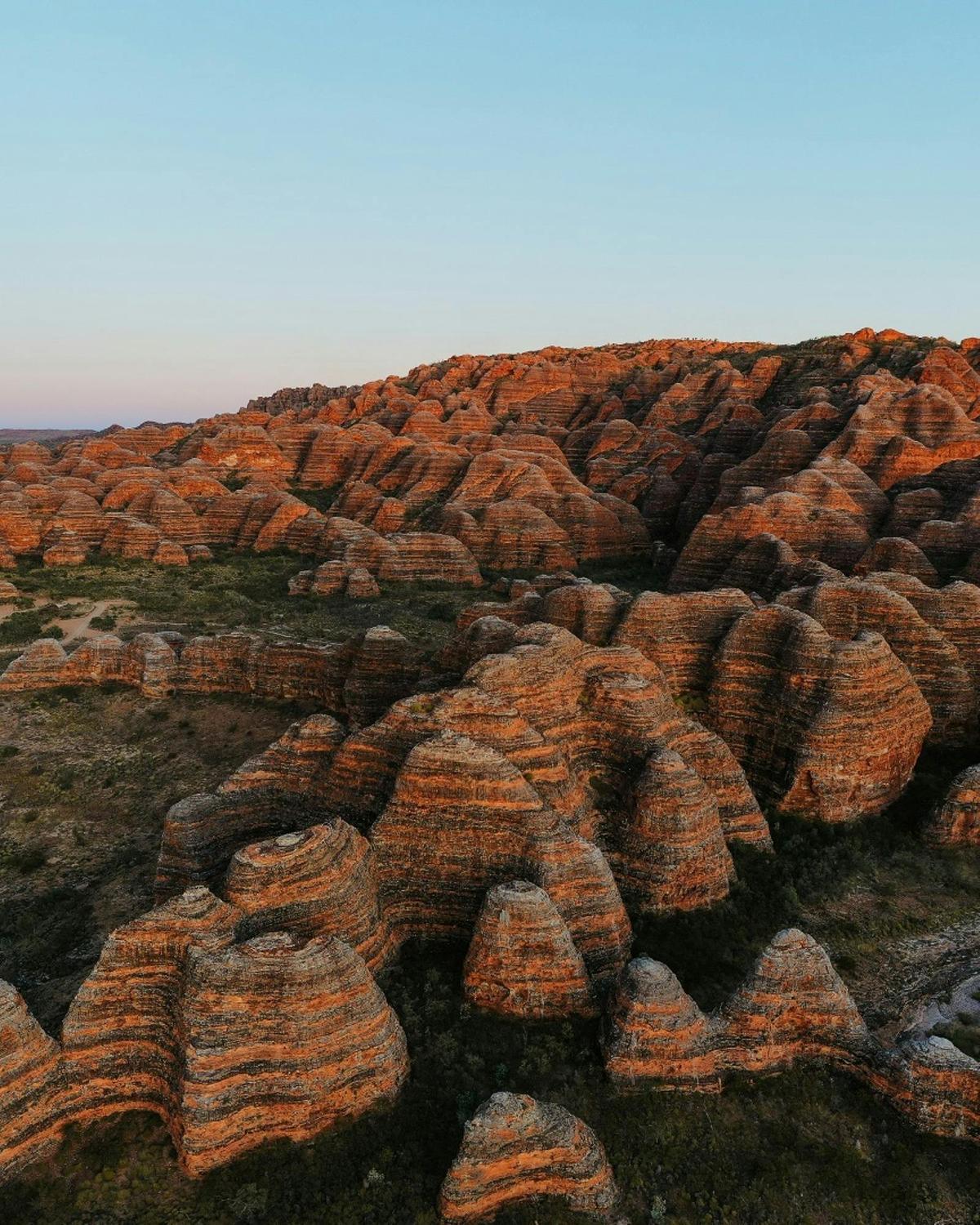 Domes from above