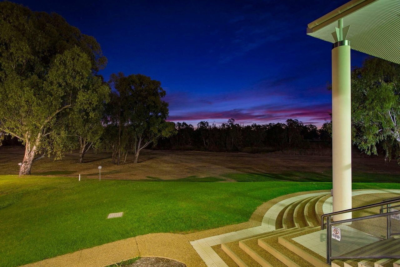 Namoi River from the Crossing Theatre