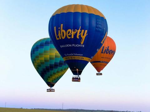 Liberty Balloon Flights over the Avon Valley, with return Perth City Transfer