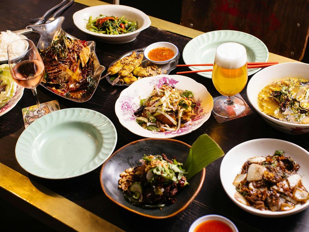 Dining at Long Chim