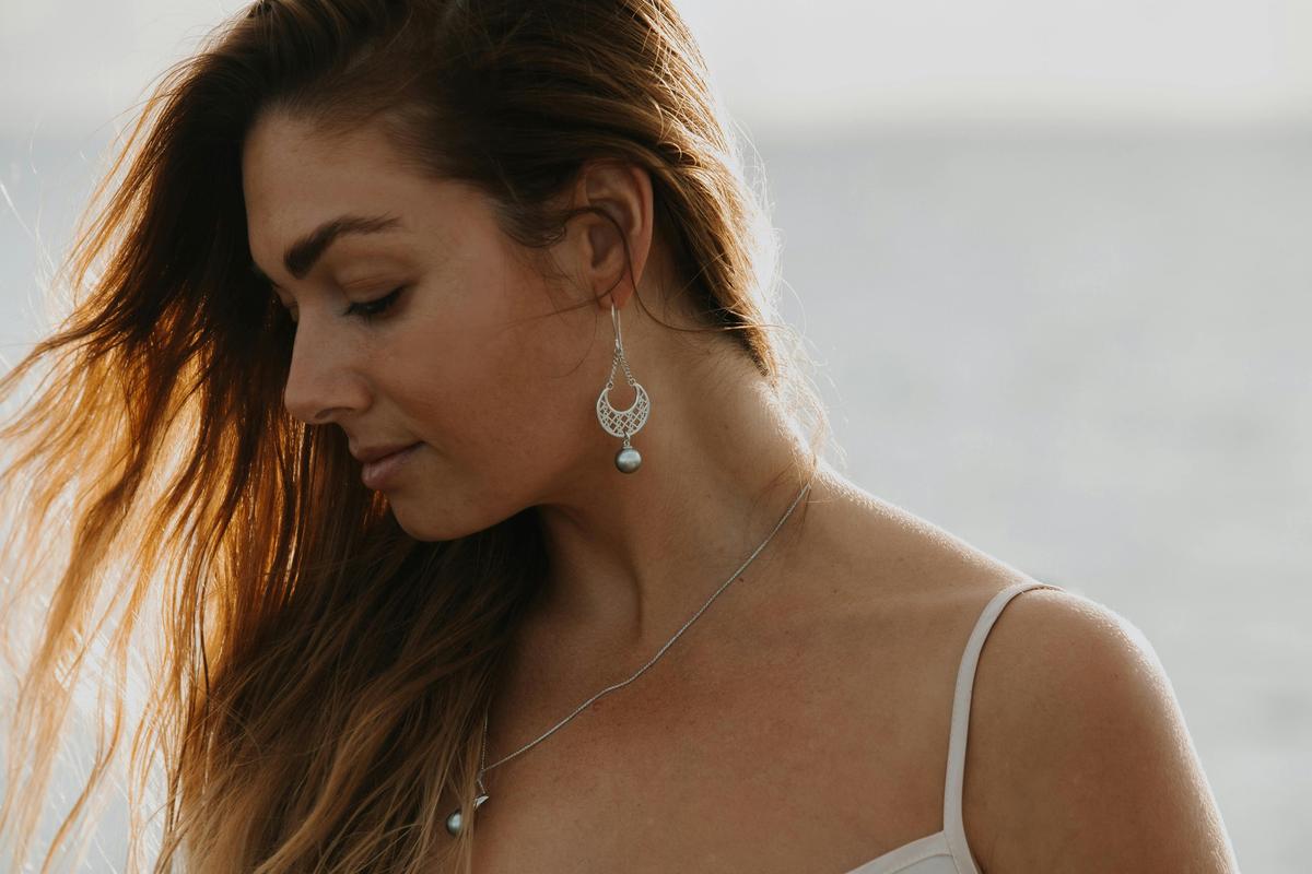 Latitude Jewellers Abrolhos Pearl Earring Jewellery, effortlessly elegant with our islands spirit.