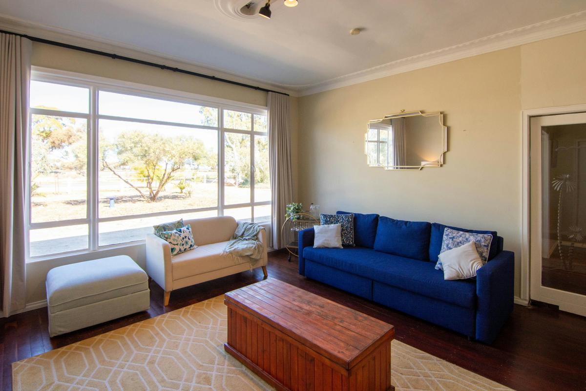 Enjoy a cocktail, watch the native birds or snuggle up with a blanket and a movie