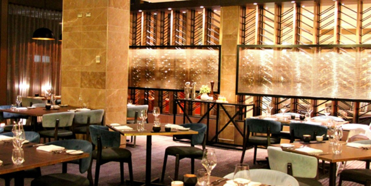 set up of tables and chairs