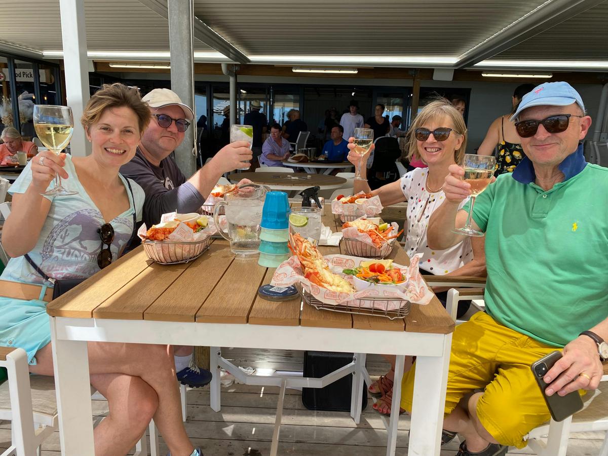 Lobster Lunch at Cervantes