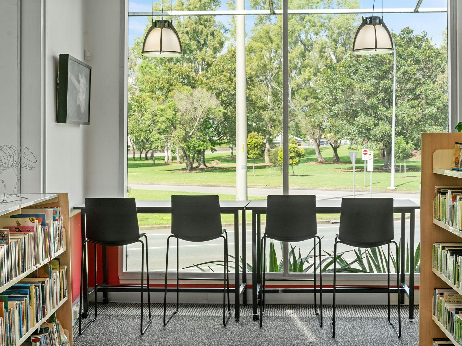 Singleton Library work areas