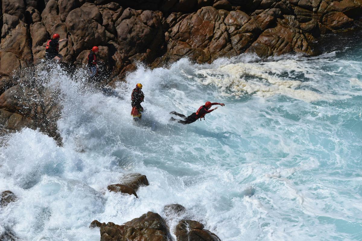 Coasteering in Margaret River