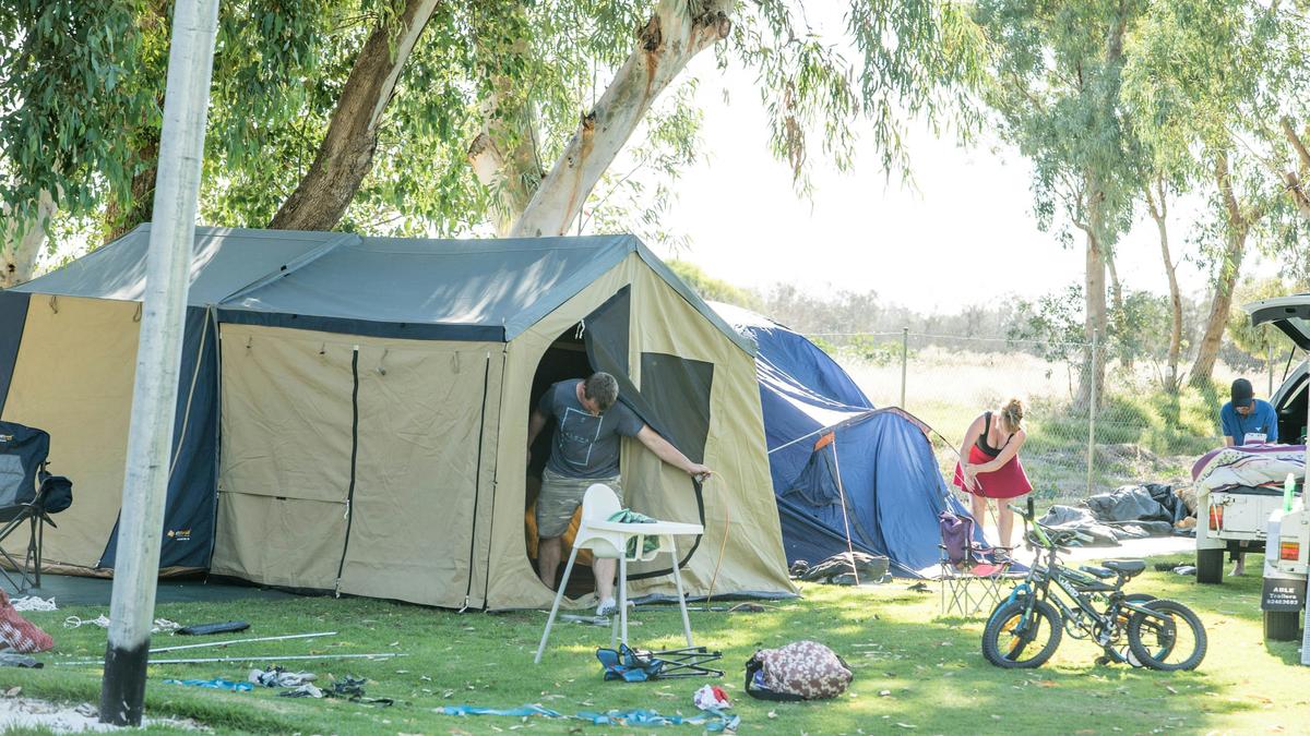Tent and Caravan Site