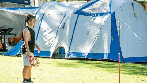 Tent and Caravan Site