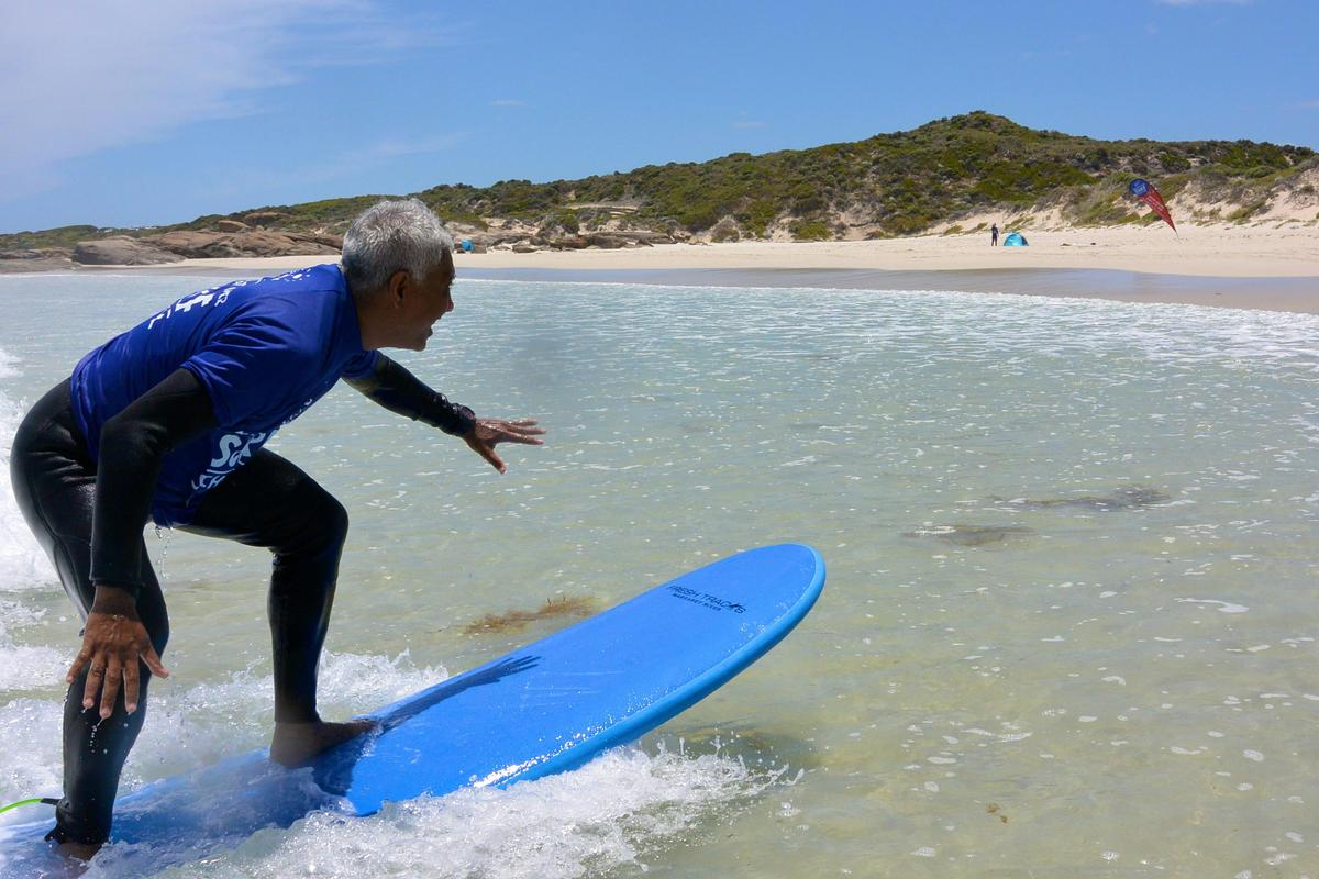 Learn to surf