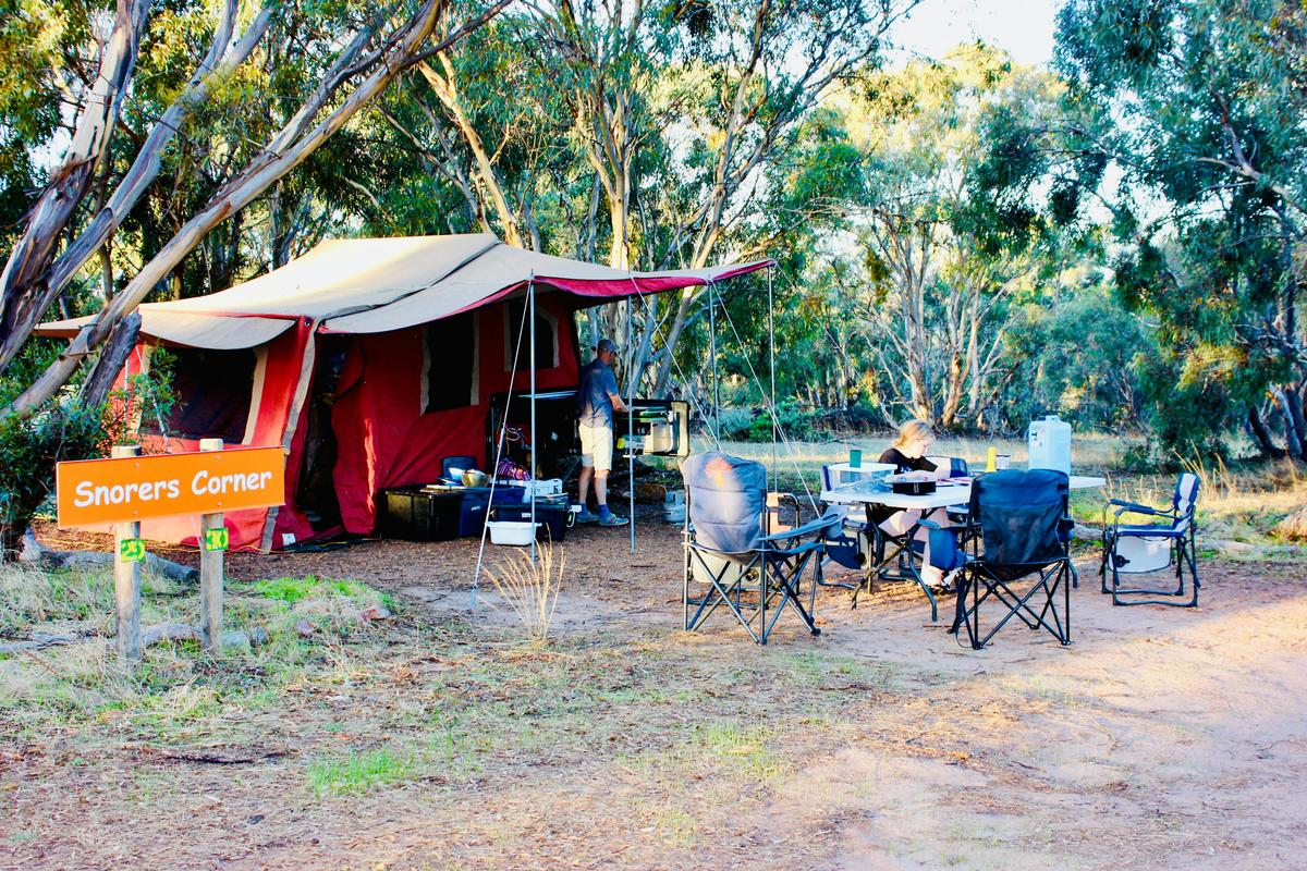 Mt Trio Bush Camp and Caravan Park Powered and Unpowered Tent Sites