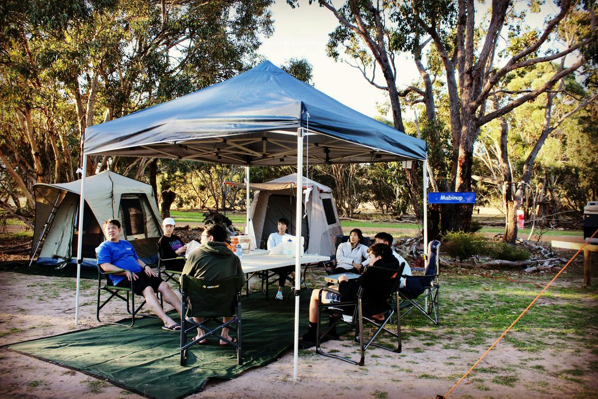Mt Trio Bush Camp and Caravan Park Powered and Unpowered Tent Sites