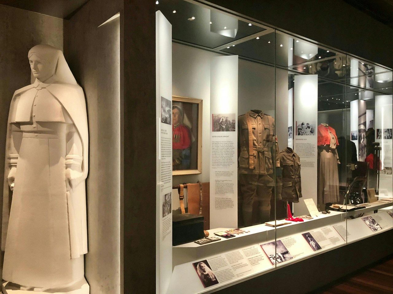 The Medical Corp section of the Memorial's Centenary Exhibition