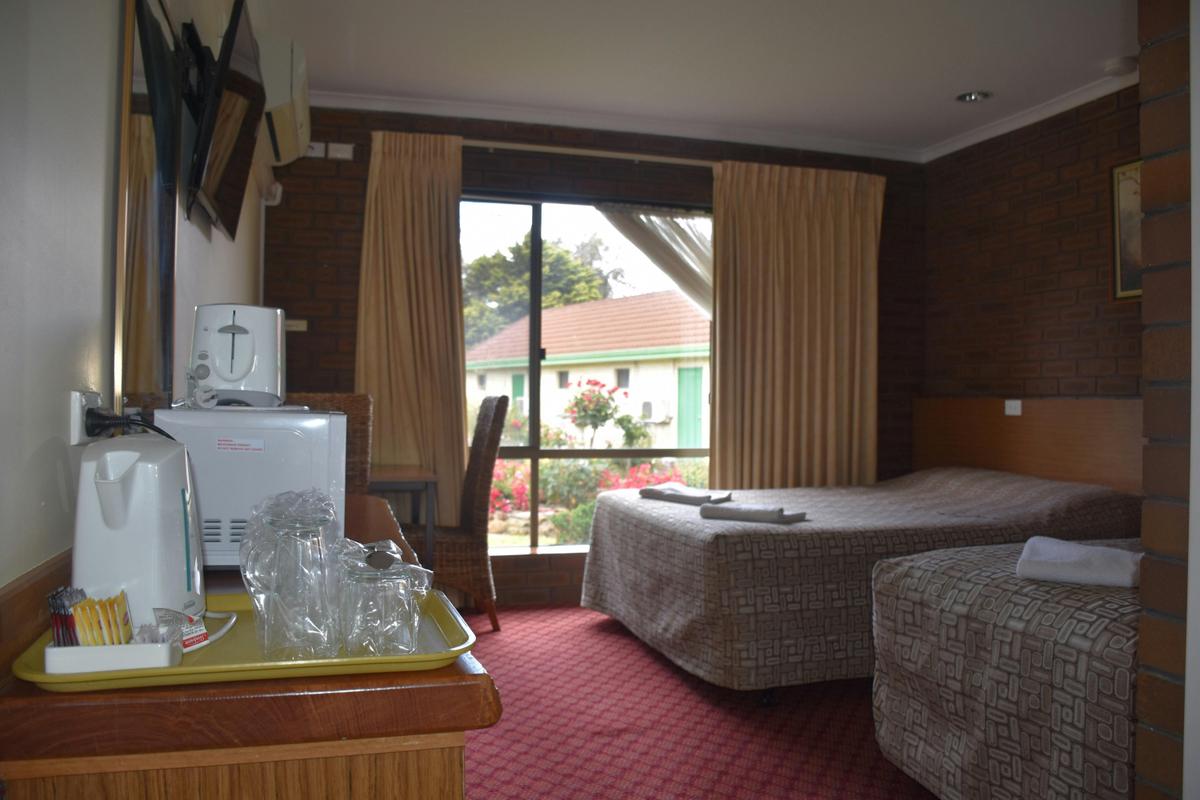 Motel room