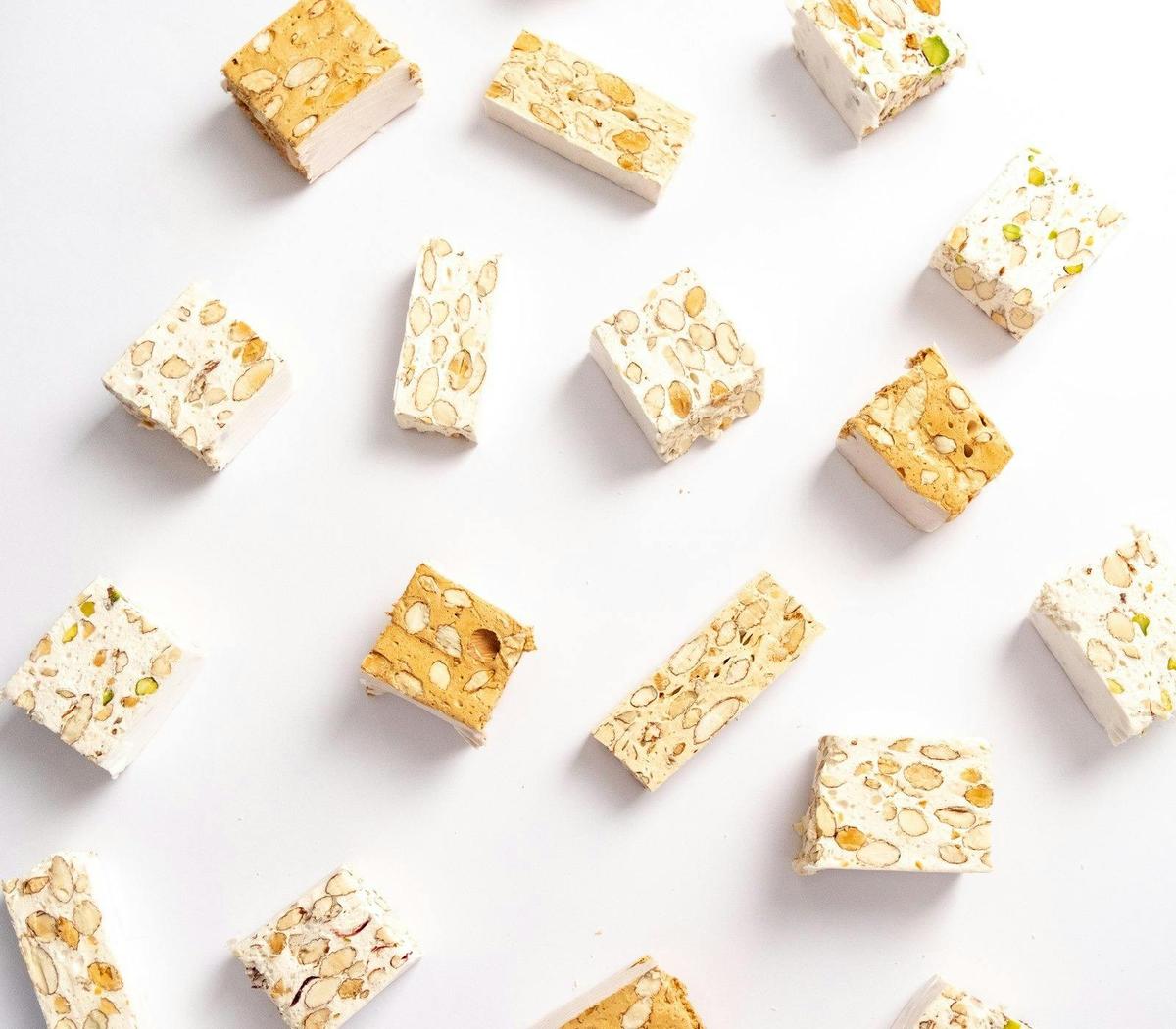 Mondo Nougat bites and originals.
