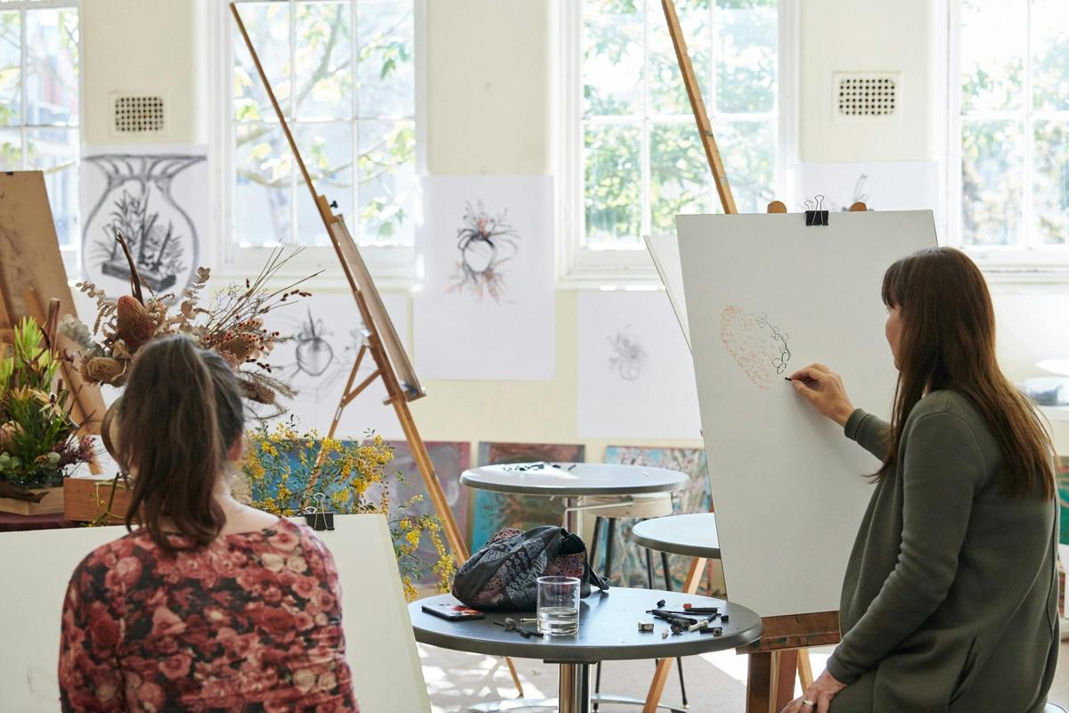 Still Life Drawing at Midland Junction Arts Centre