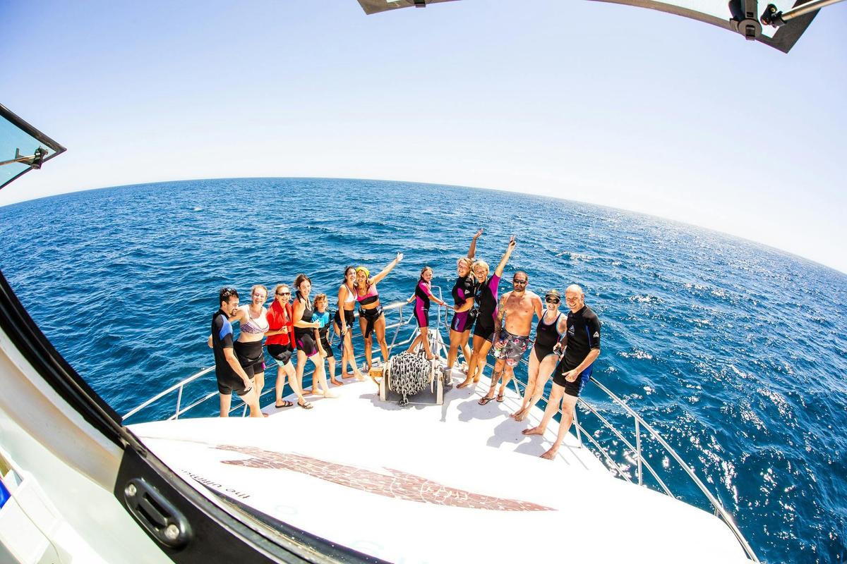 Private luxury tour, exploring the reef at your own pace