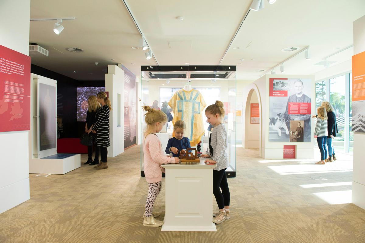 Inside the Heritage Centre