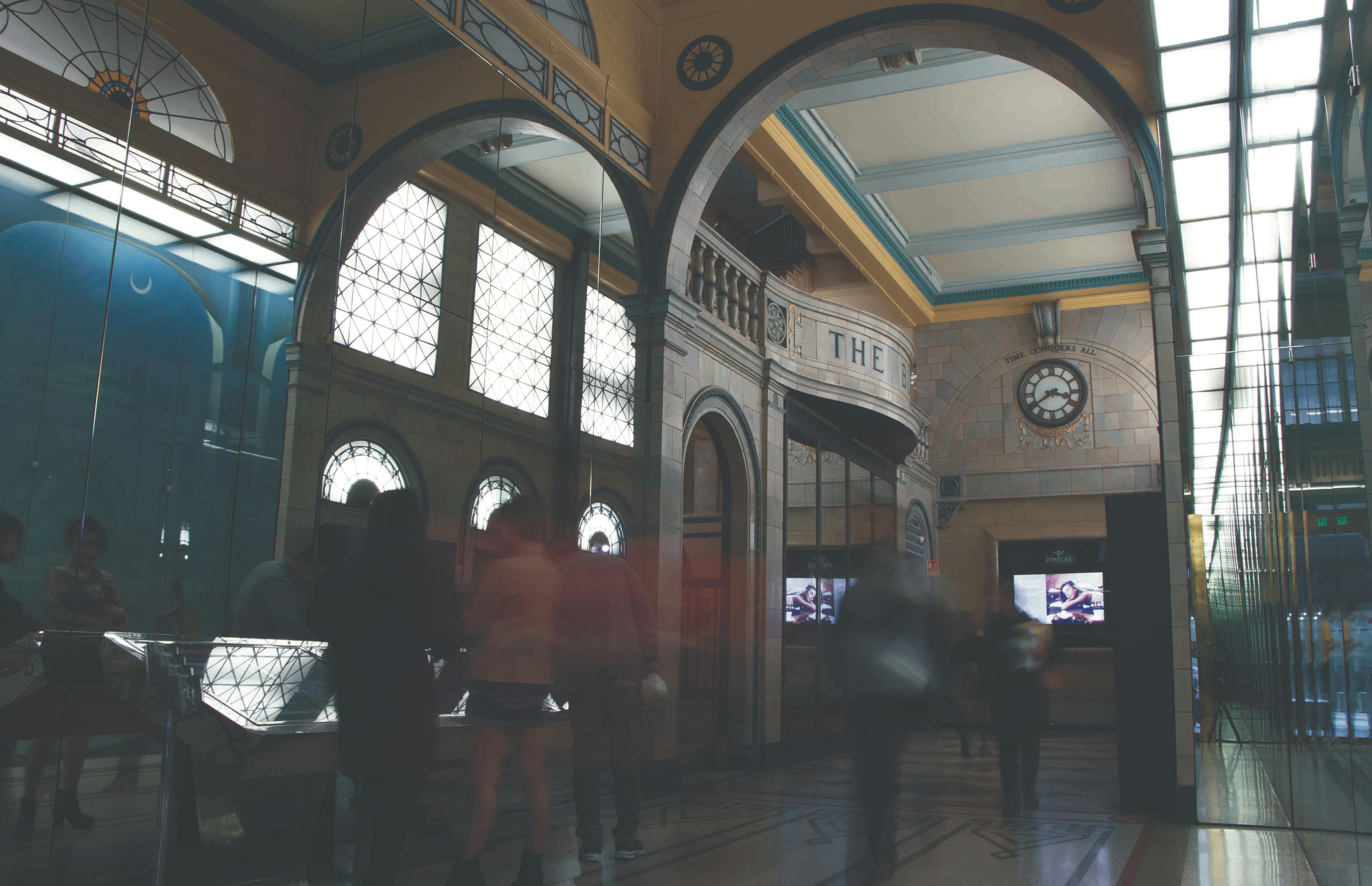 Inside the Dymocks Building