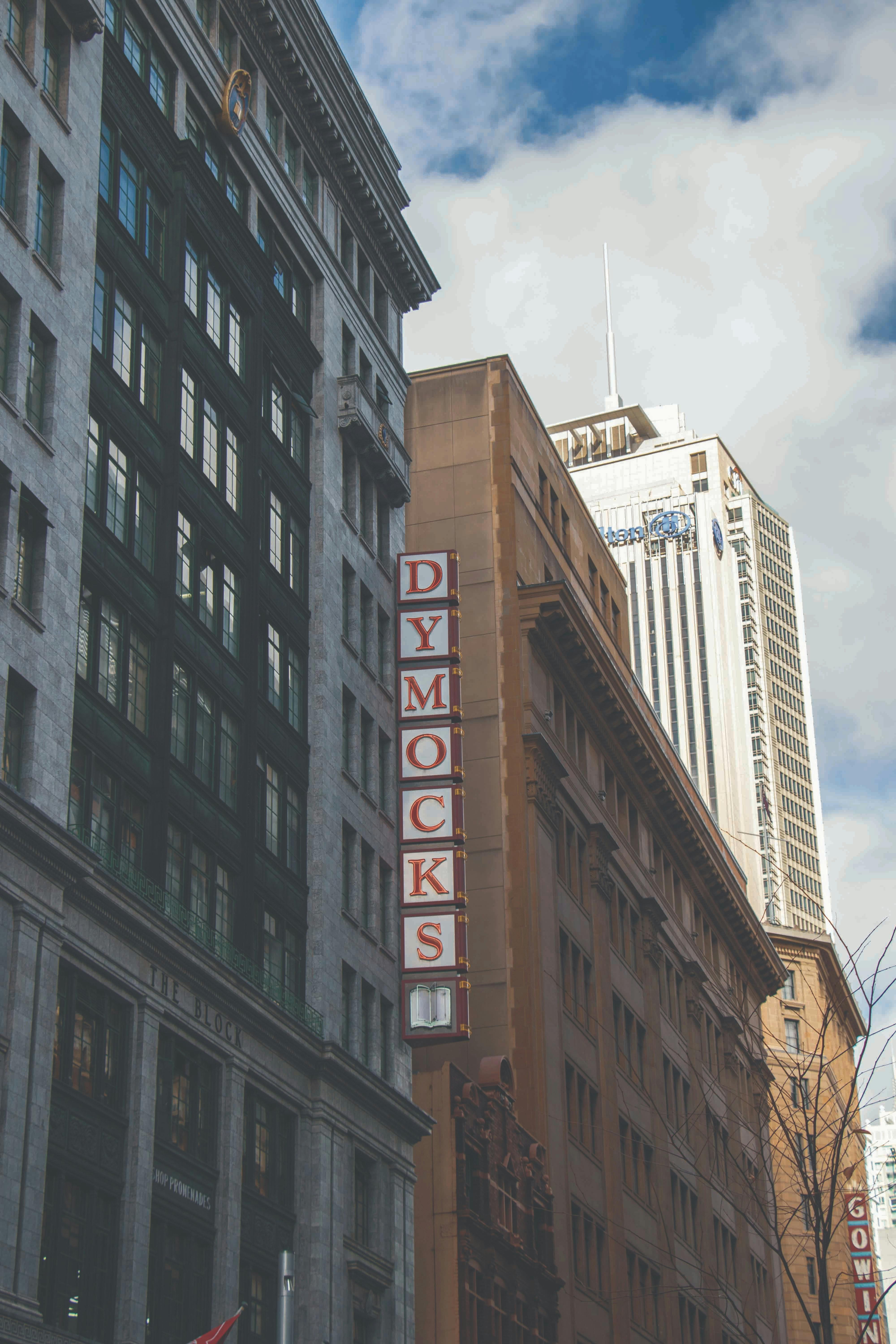The Dymocks Buildign from George St, Sydney