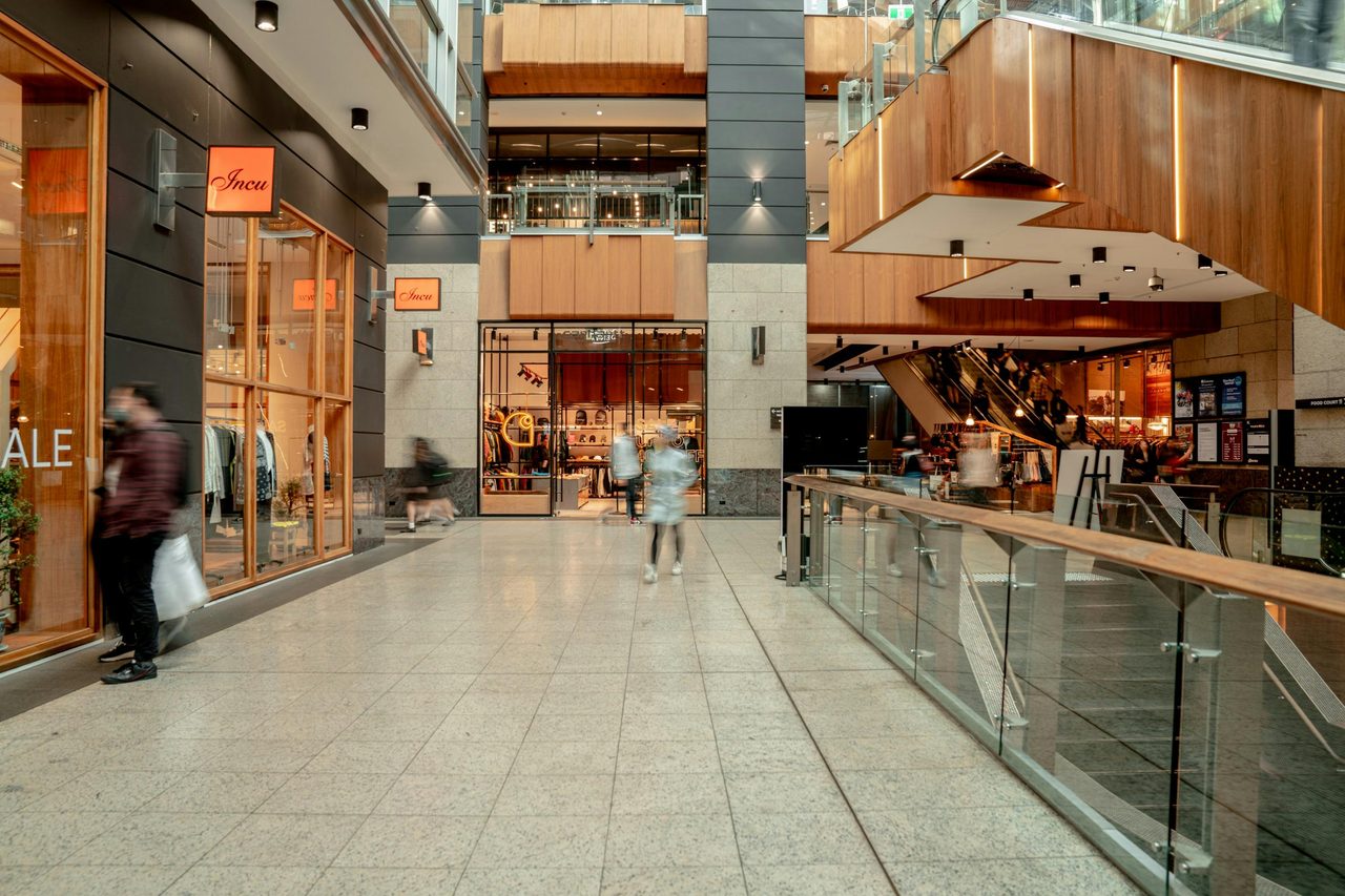 The Galeries inside view of ground floor