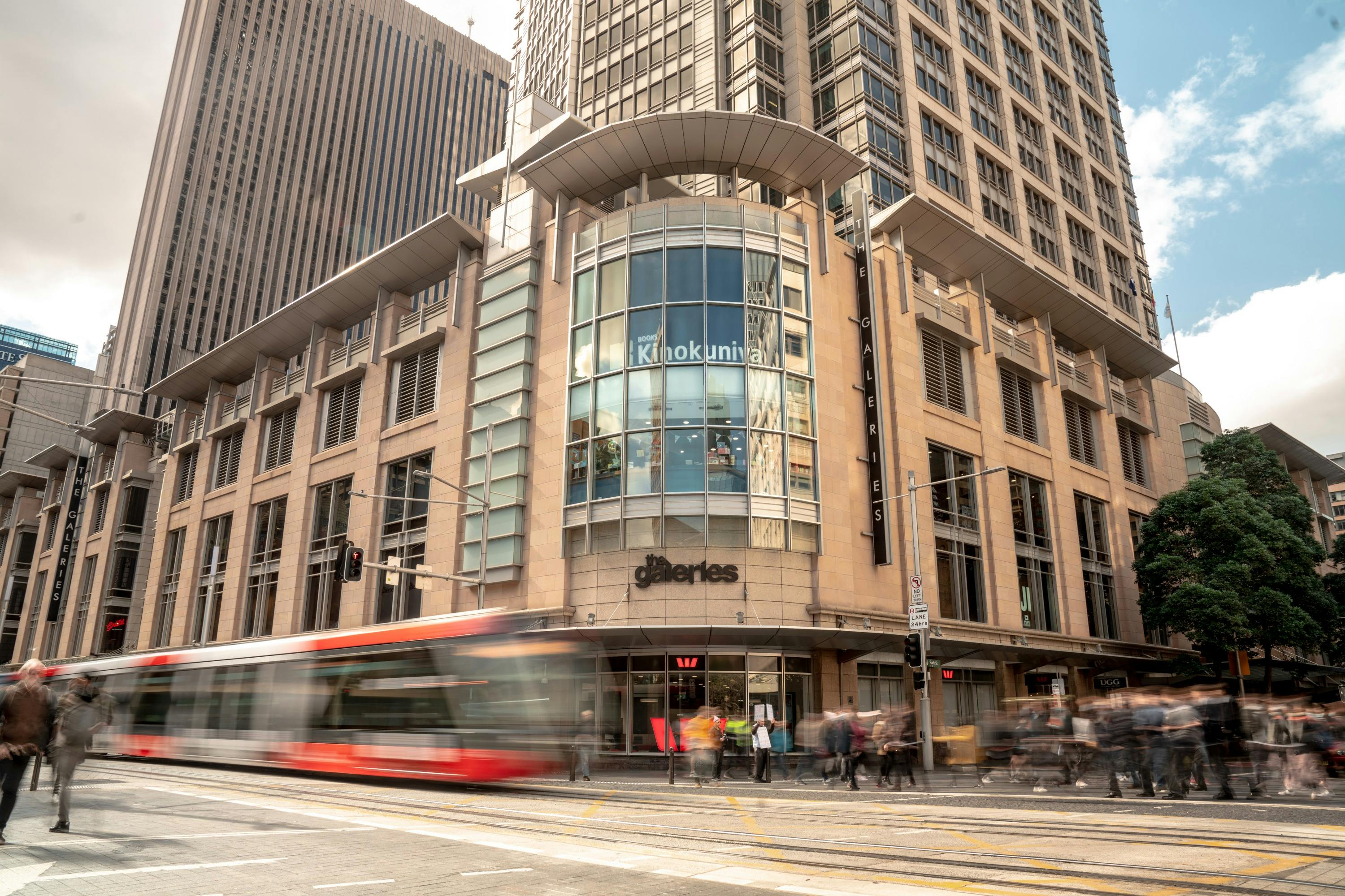The Galeries outside view