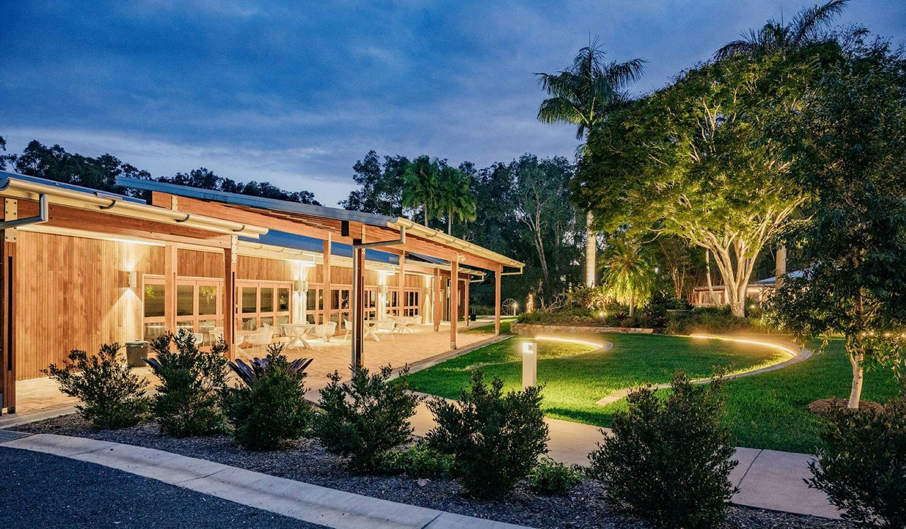 Pavilion Function at Night