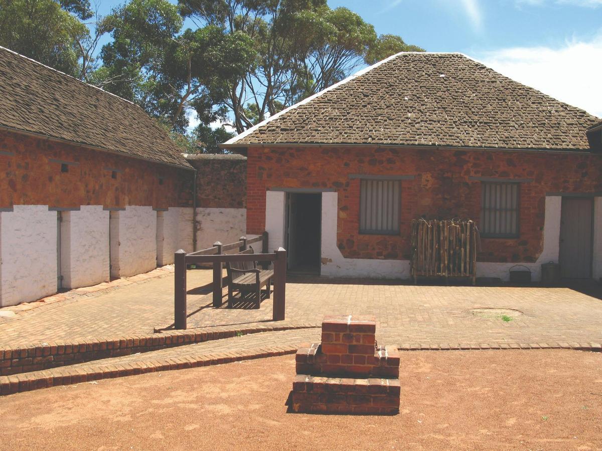 Newcastle Gaol courtyard, Toodyay