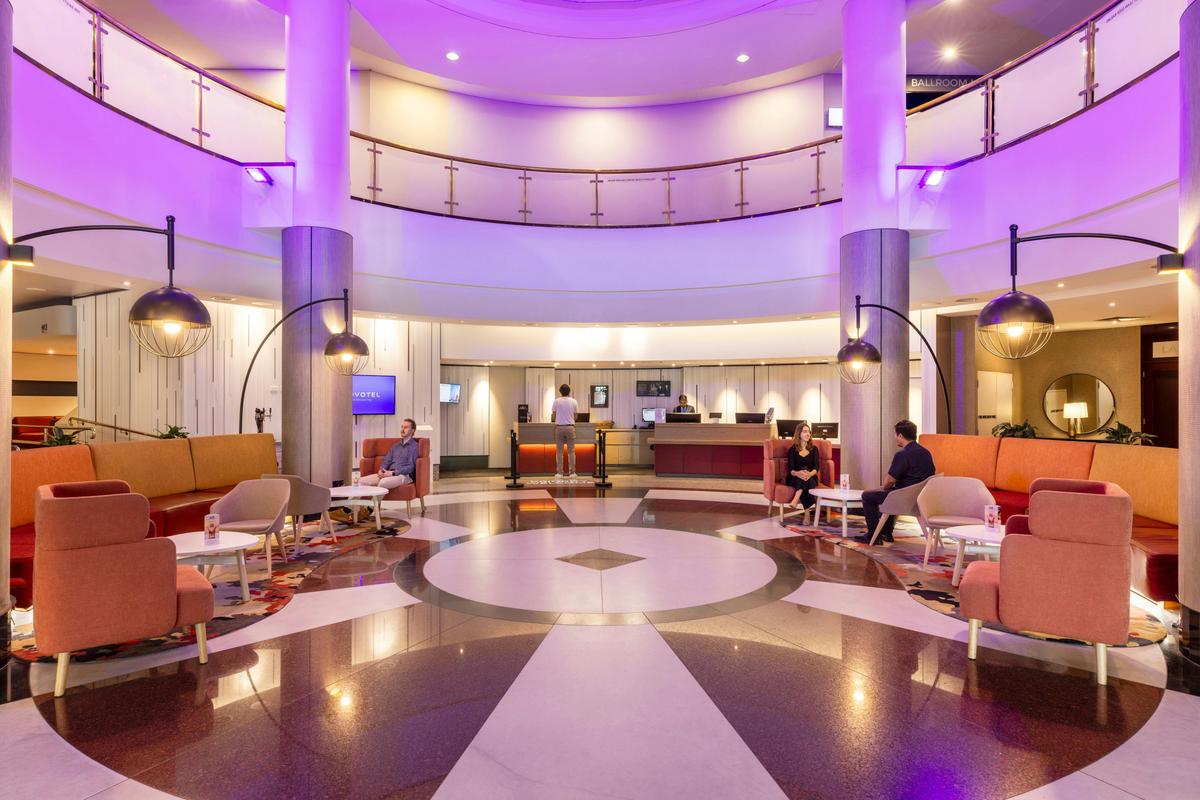 Hotel lobby