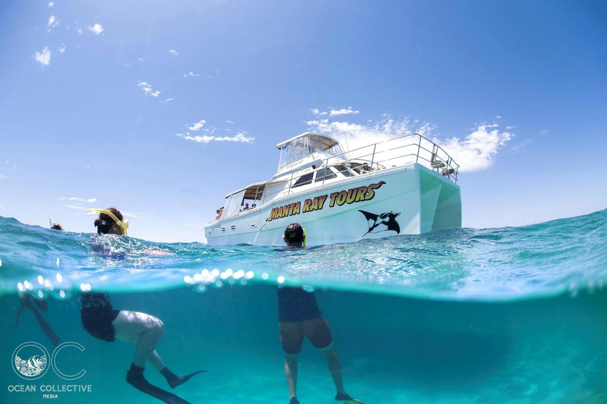 MV Ningaloo from the water