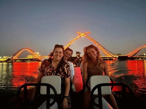 Golden Hour: City Walk & Sunset Cruise