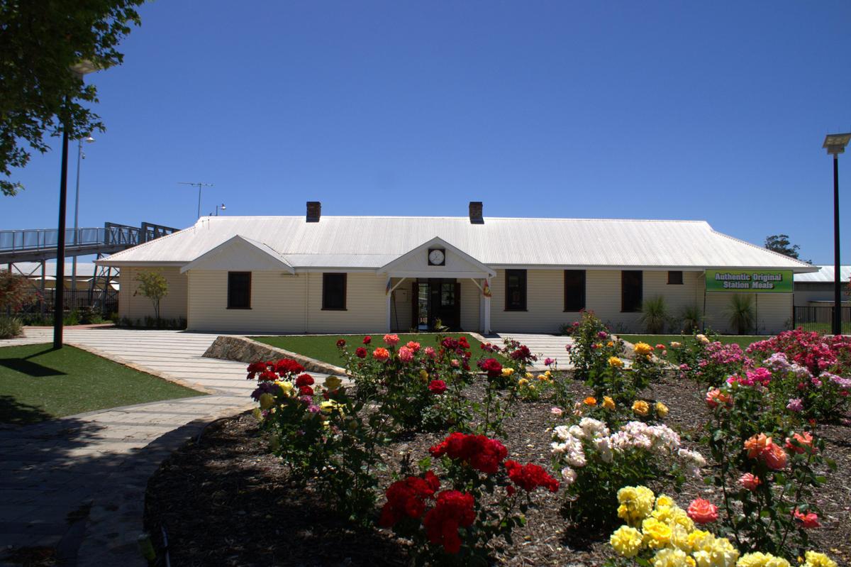 Old Rebuilt Railway Station, Collie