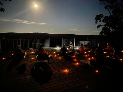 Full Moon Yoga Hiking Experience Mundaring