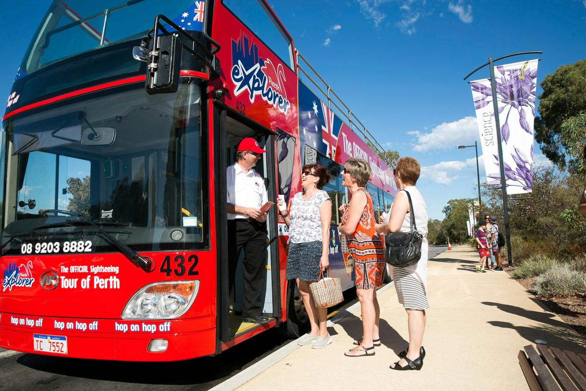 Perth and Kings Park Hop-on Hop-off Bus Tour