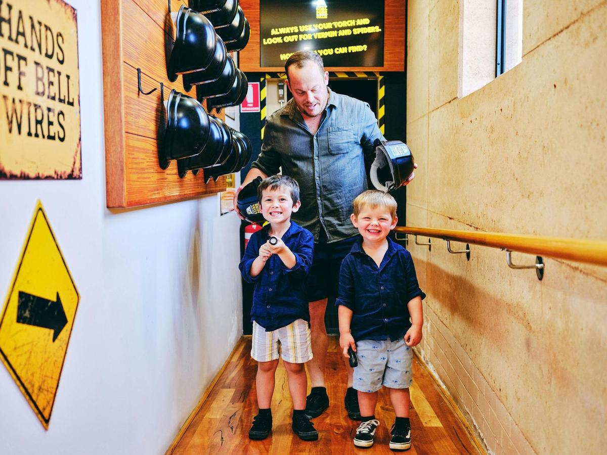 Coal Mine Experience Entry