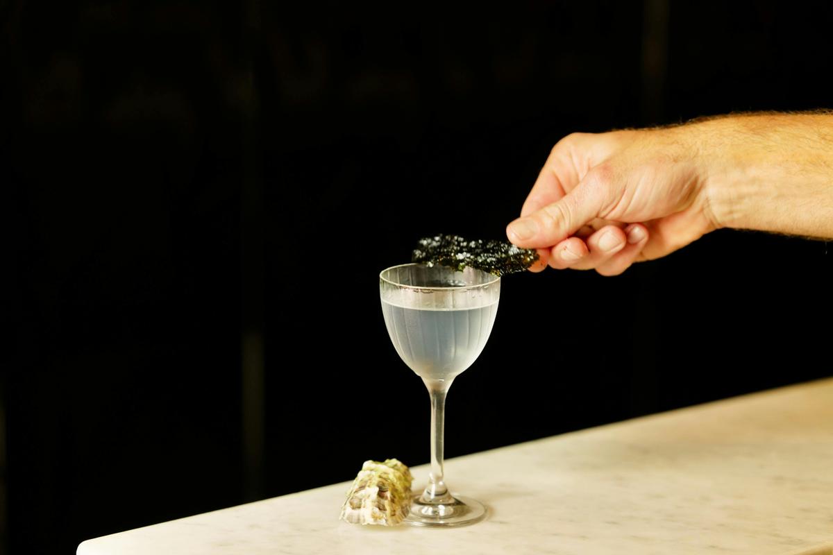 Oyster Shell Martini
