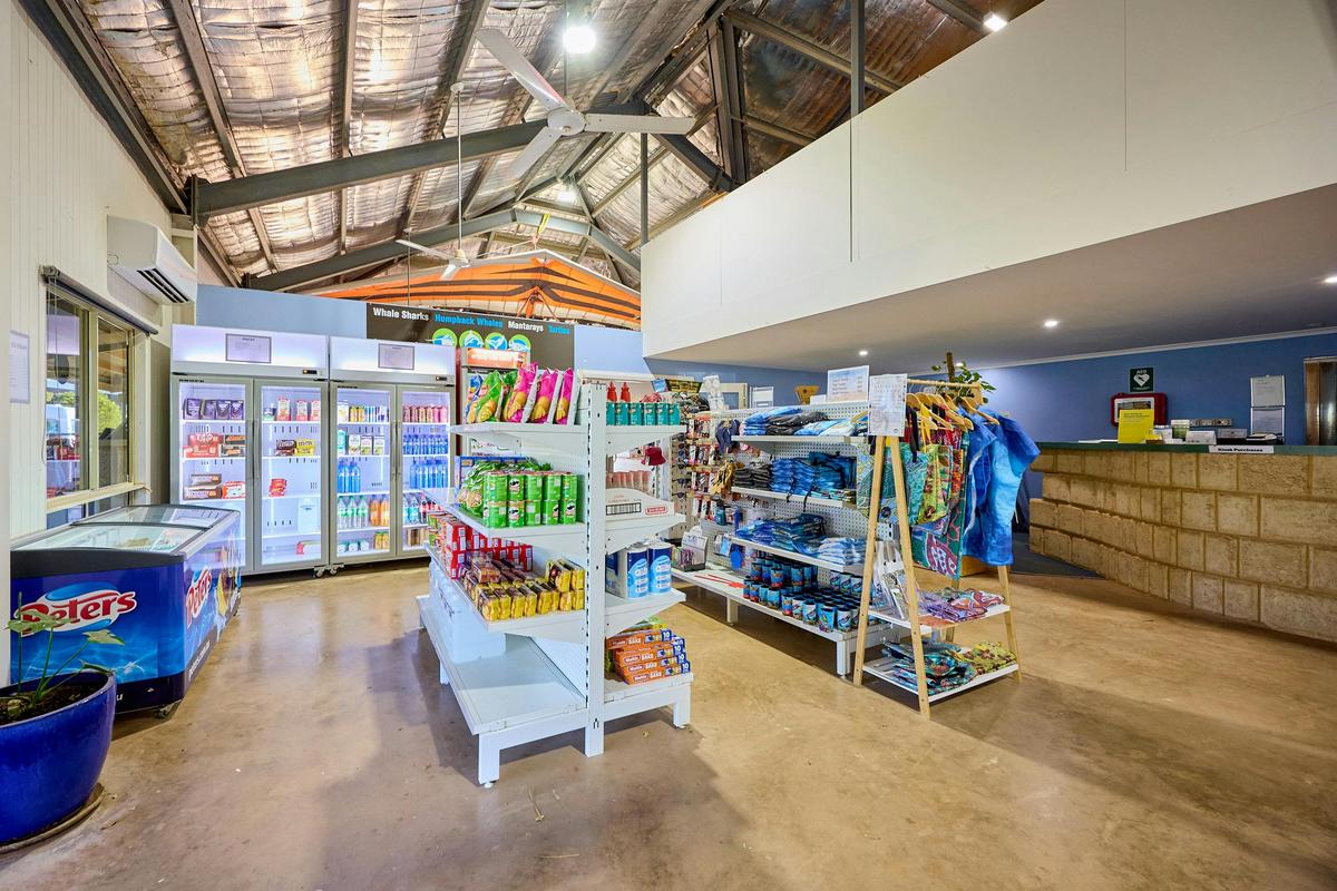 General store inside reception