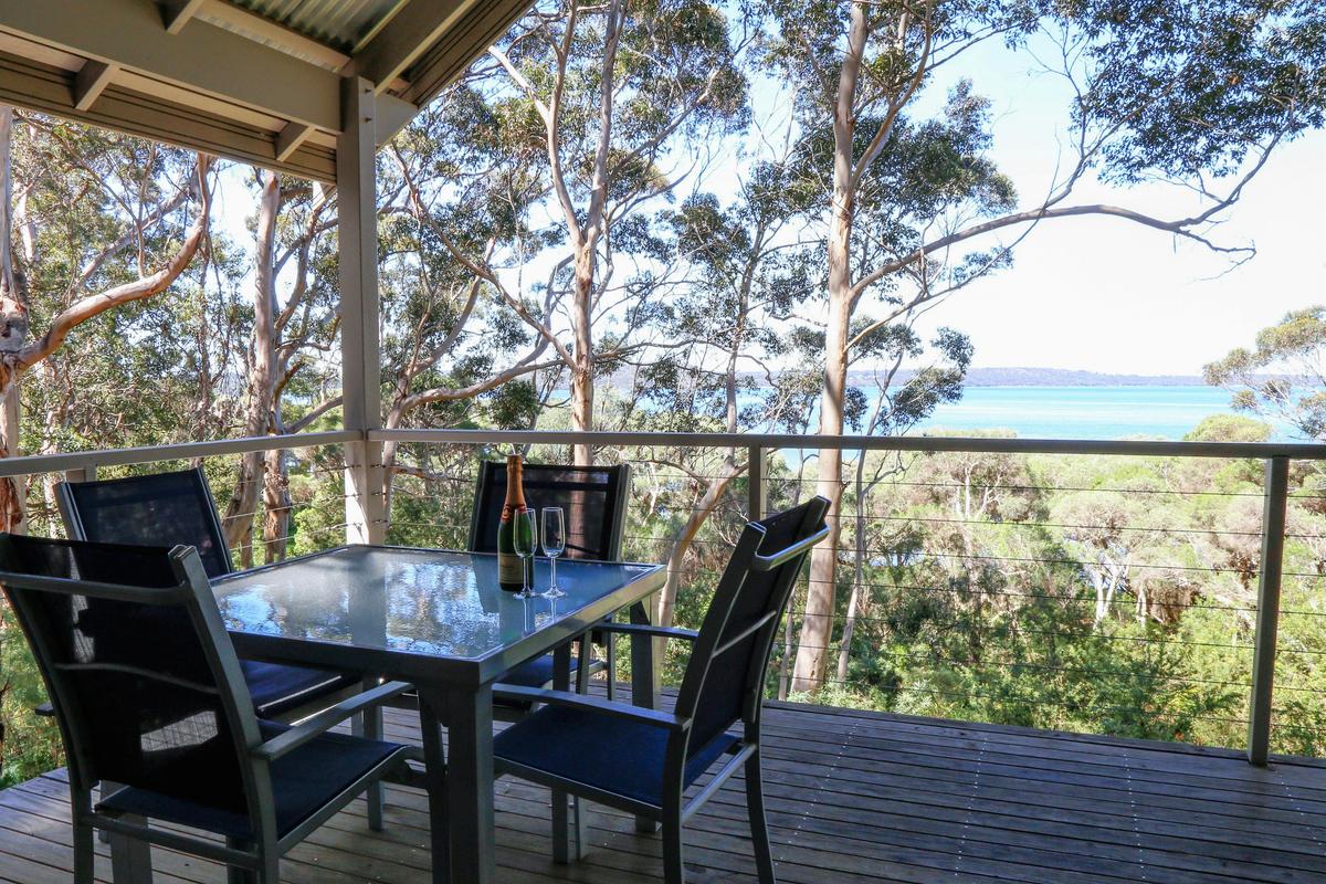 Pelicans Chalet Deck