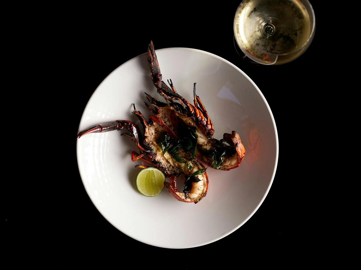 Dining at Rockpool Bar and Grill