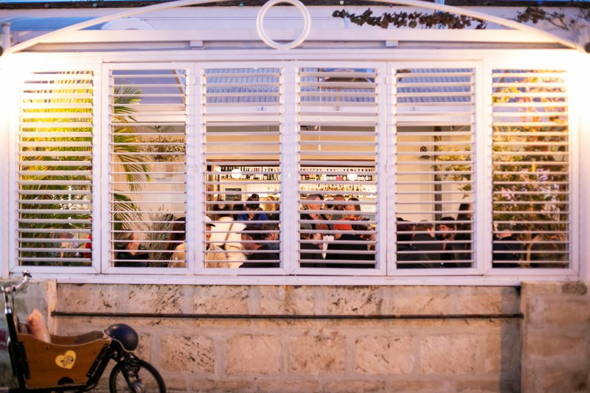 outside view of patio bar