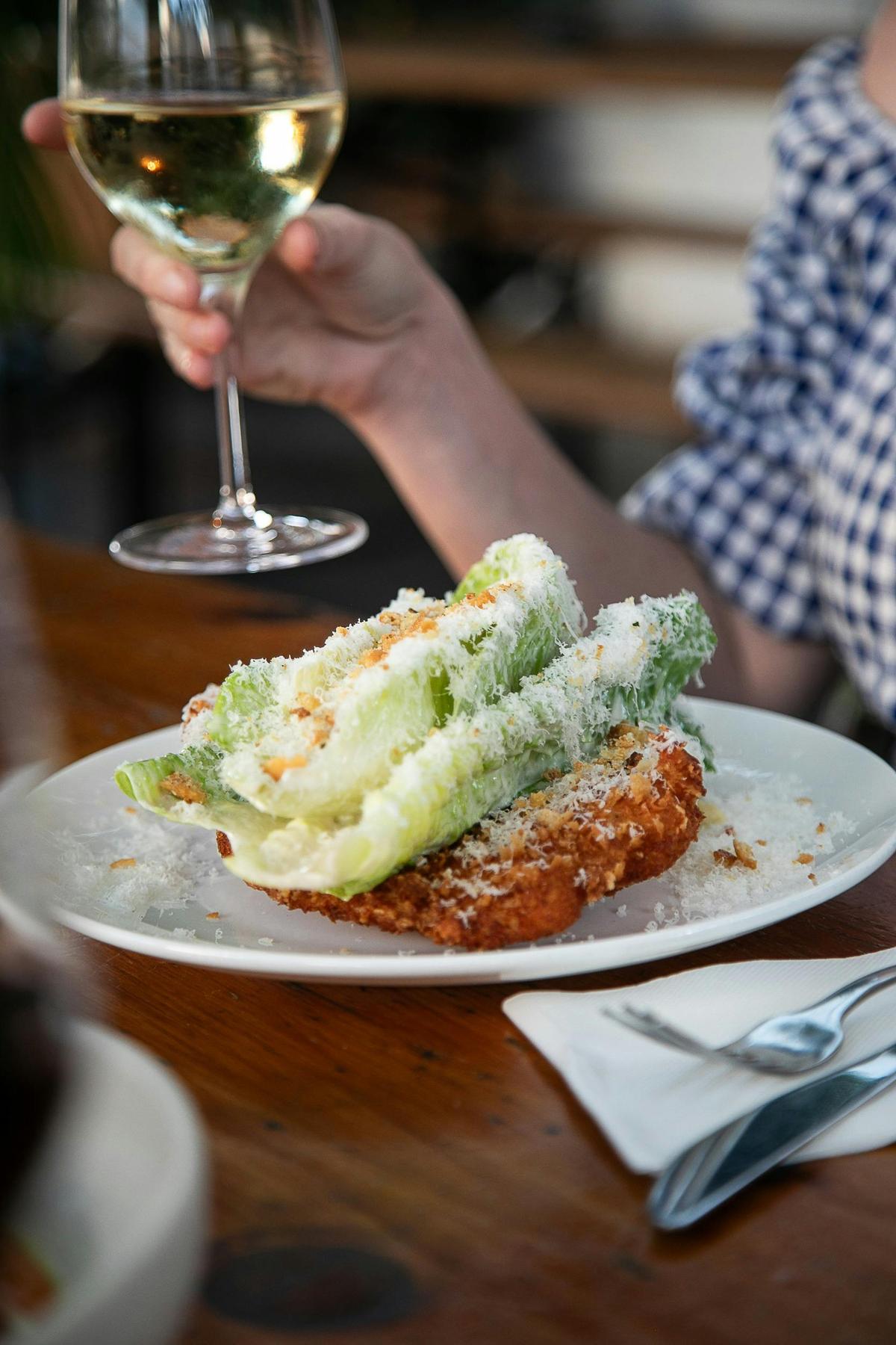 schnitzel caesar