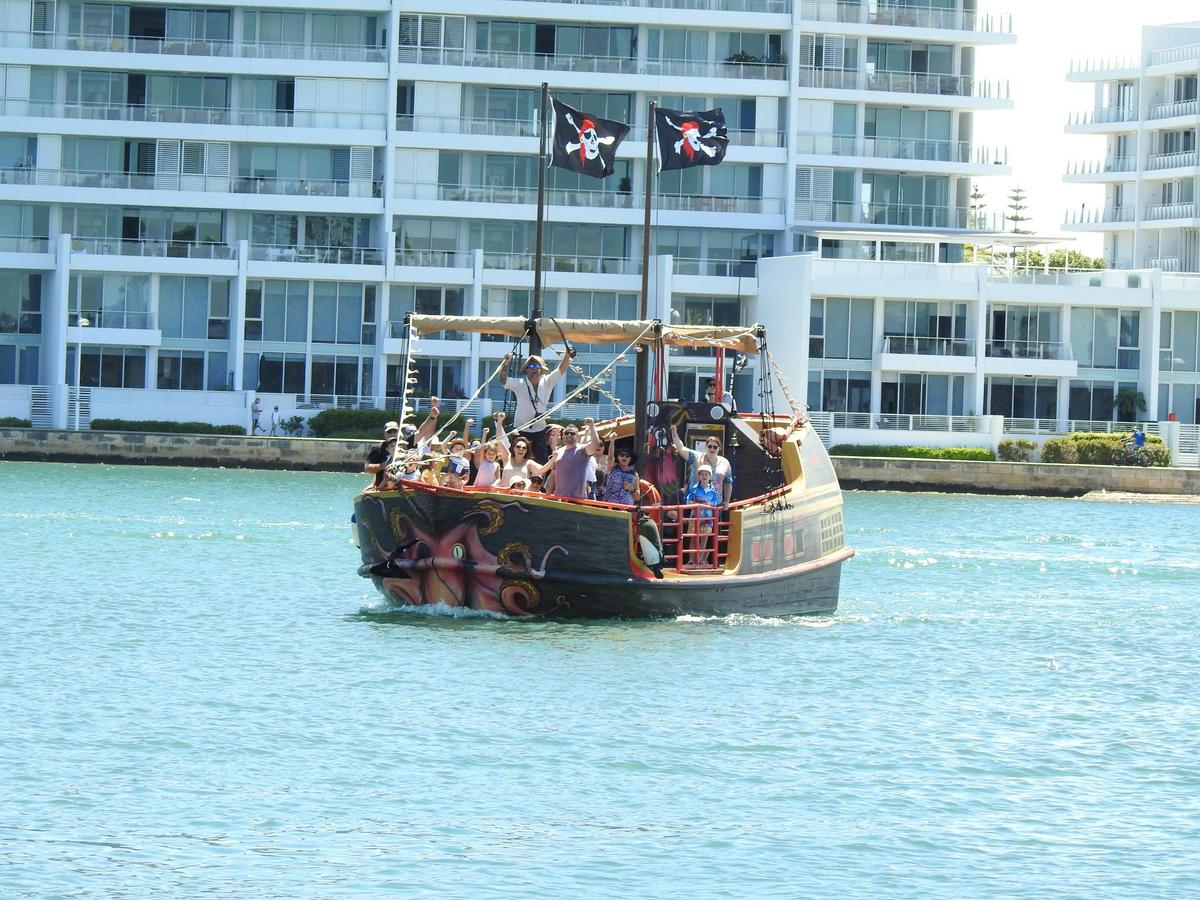 Pirate Ship Cruising