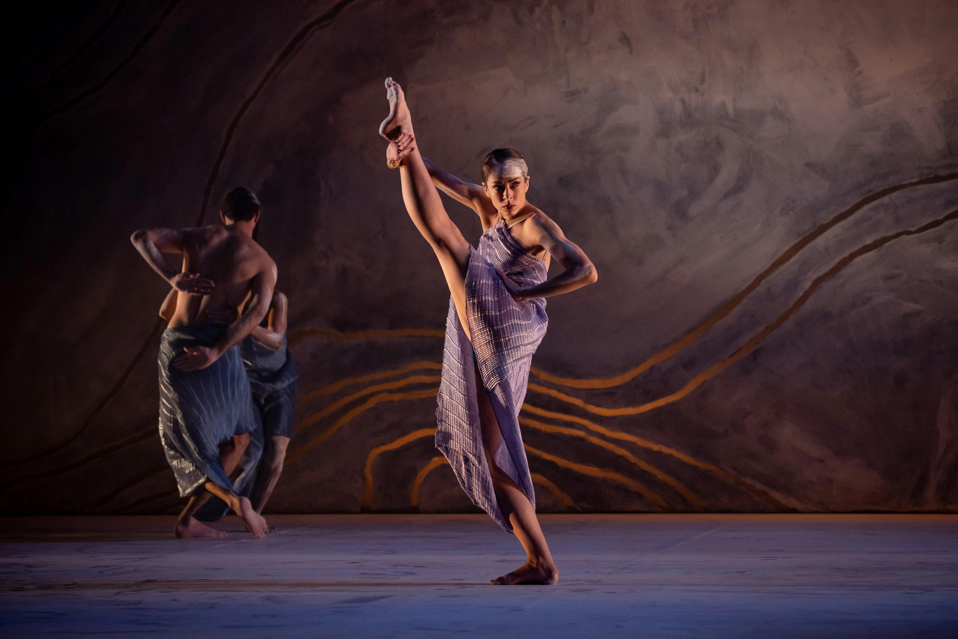 Courtney Radford in Bangarra Dance Theatre's Terrain