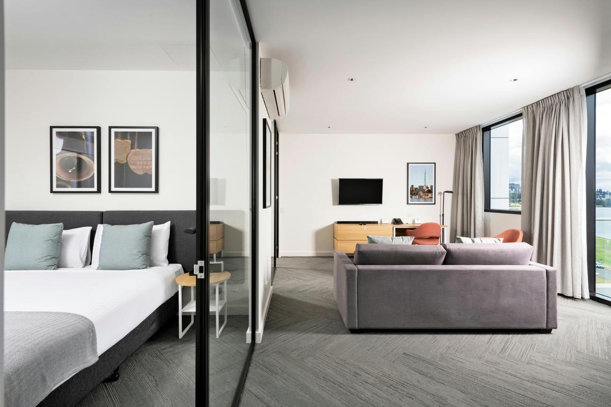 Bedroom and Lounge